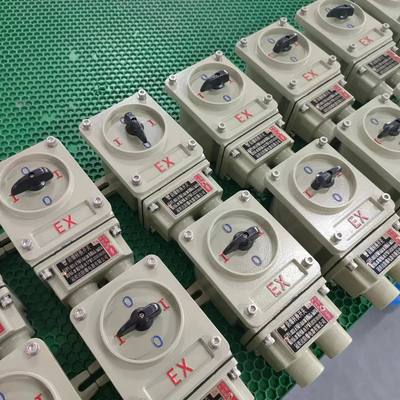 Площадь установки 220V/380V взрывозащитный переключатель с уровнем защиты IP65