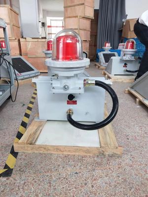 Универсальный 12В IP66 водонепроницаемый солнечный морской звуковой визуальный световой барьер для предотвращения препятствий для самолетов