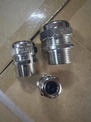 Медь Ex Proof Cable Gland с II 2G Ex Db Eb IIC T6 Gb II 2D Ex Tb IIIC T80°C Db -40- 100 градусов