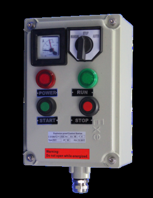 Взрывостойкая электрическая панель управления ATEX IECEx 380V Плохозащищенный шкаф для промышленного нефтегазового газа