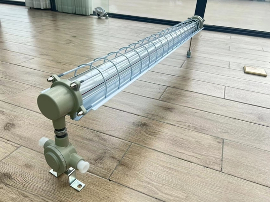 Уровень коррозионной устойчивости WF1 Противовзрывный флуоресцентный свет ATEX сертифицирован Ex Mark Ex Db Eb IIC T6 Gb