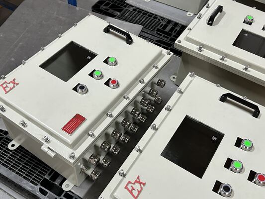 Распределительные взрывозащищенные панели управления ATEX IIBT4, взрывозащищенные панели управления, изготовленные на заказ из алюминиевого сплава