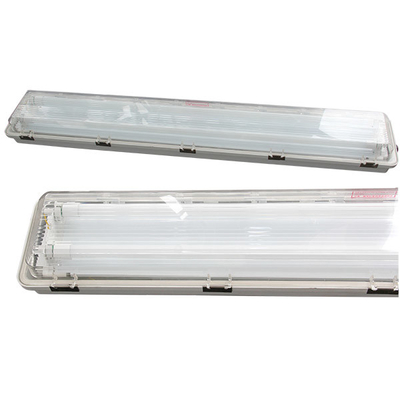 2x48 "взрывостойкий светодиодный трубный свет 115lm/W ABS корпус для опасных промышленных зон