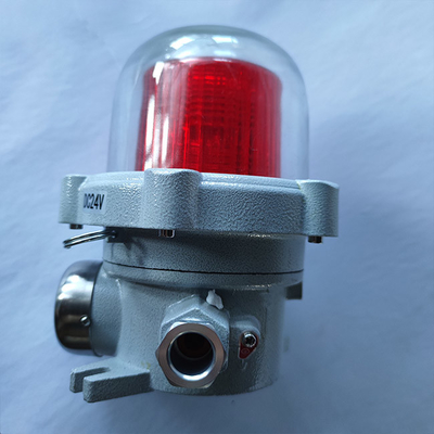 Сигнал тревоги нержавеющей стали 304 взрывозащищенный освещает перегрузки по току пожарной сигнализации сирены диктора 24V