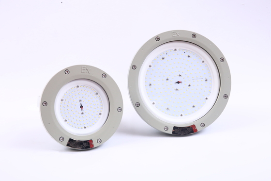 Взрывозащищенный светодиодный светильник High Bay ATEX Zone 1/21 - 200 Вт, IP66, водонепроницаемый для автозаправочных станций