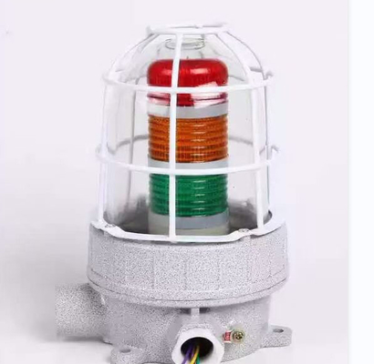 Сильное сопротивление ударам 220VAC 50HZ 120-180db Взрывозащитные сигнальные огни для IIA IIB IIC Взрывоопасных газов