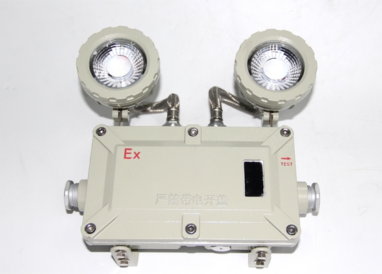 Стенный 220v двойные головки 90 минут экстренное время 20 * 3w взрывозащищенный светодиодный аварийный пожарный свет