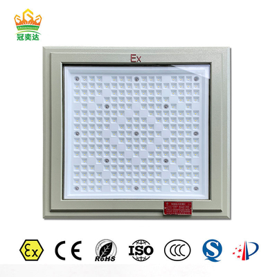 ATEX 18 * 18 дюймов квадратной формы взрывобезопасный свет 100w 130lm / w бензоколонка свет с пятилетней гарантией