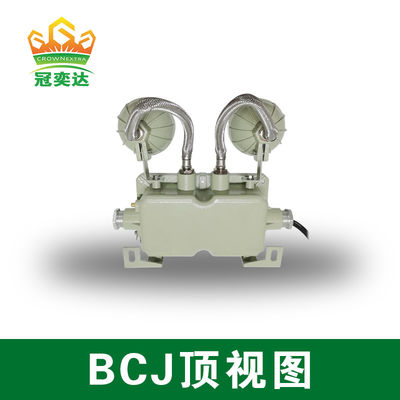 Стенно-поточный пожарный аварийный фонарь с алюминиевым корпусом и 2*3 Вт