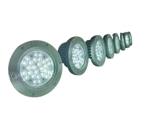 Div 1 ATEX Approved Exproof Flameproof LED Bay Light with WF2 Degree 150Watt 180lm/w (Одобрённый экспозиционный огнеупорный светодиодный подъездный свет с WF2 степенью 150 Ваттов 180 Лм/вт)