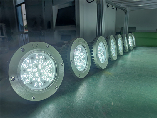 Ex Proof High Bay Light 180lm/w ATEX Коррозионностойкий IP66 Сниженный наружный потолочный свет 50W-250W