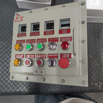 ATEX CNEX классификация Ex d Flameproof Panel Box Enclosure IP66 WF2 для опасных зон с индивидуальным входом кабеля 295Vac