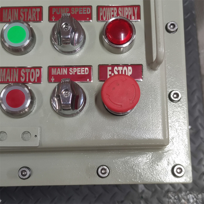 ATEX CNEX классификация Ex d Flameproof Panel Box Enclosure IP66 WF2 для опасных зон с индивидуальным входом кабеля 295Vac