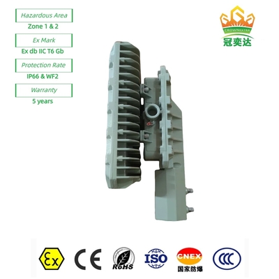 ATEX-классы ExProof Street LED Lights WF2 IP66 CREE Beads Для зоны 1 Нефтяное месторождение/морское 180lm/w 295≤V
