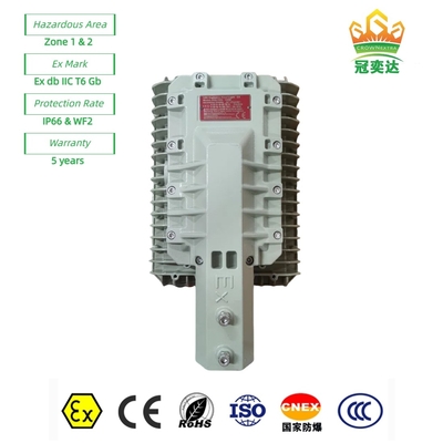 ATEX-классы ExProof Street LED Lights WF2 IP66 CREE Beads Для зоны 1 Нефтяное месторождение/морское 180lm/w 295≤V