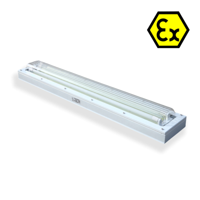 IP66 взрывозащищенное флуоресцентное освещение с ATEX/IECEx.