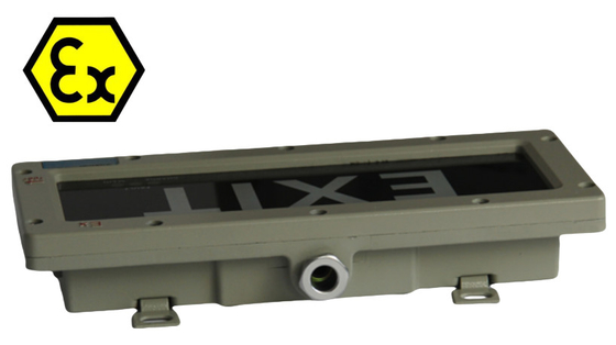 Взрывостойкие светодиодные выездные знаки, одобренные ATEX IP66 Опасная зона, раздел 2 и зона 1