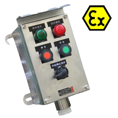 2 мм Ex D E IIC T6 IP66 WF2 Пламенстойкая панель управления распределения