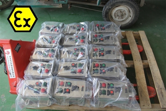 2 мм Ex D E IIC T6 IP66 WF2 Пламенстойкая панель управления распределения