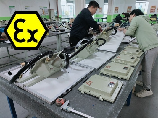 Светодиодный взрывозащитный фонарь CNEX / IECEx / ATEX Умная установка Долгая продолжительность жизни Идеально подходит для опасных рабочих условий
