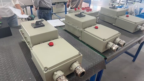 Эксплозионная панель управления IP66 WF2 Уровень защиты для зон ATEX