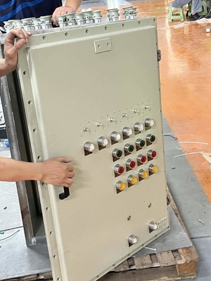 Взрывозащищенная распределительная коробка освещения серии ATEX CNEX CXM Ex D IIC IP66 из алюминия, идеально подходит для опасных зон