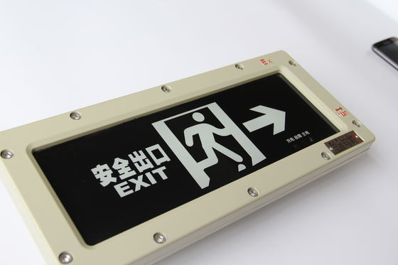 Взрывозащищенный светодиодный указатель выхода ATEX CE IP66, сертифицированный для работы в условиях взрыва, 5700K, 3 Вт, высокояркий светодиодный источник света для химических заводов и автозаправочных станций