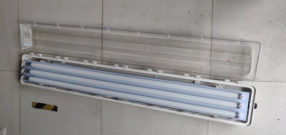 ATEX/IECEx/CNEX Противовзрывное линейное светодиодное освещение для опасных мест, энергоэффективное, IP66, опциональное питание и цветовая температура