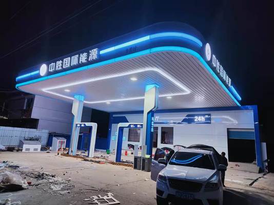 ATEX 18 * 18 дюймов квадратной формы взрывобезопасный свет 100w 130lm / w бензоколонка свет с пятилетней гарантией