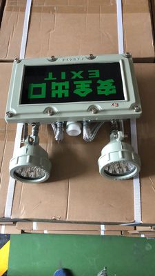 2*5w двойная головка на стене 220VAC 50hz светодиодный аварийный свет с сертификатом ATEX для опасной зоны
