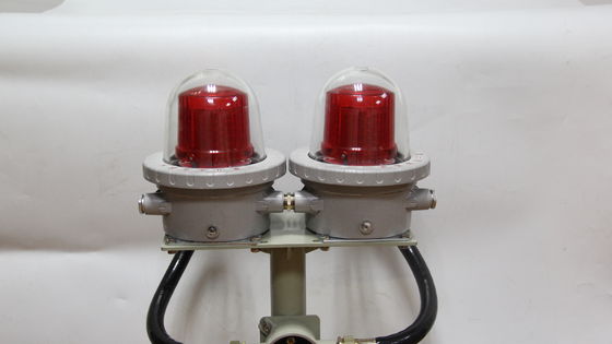 ATEX Audible Visual Alarm Siren Red 90db 24v Dc Ip66 Explosion Proof Led Red Yellow Signal Alarm Warning Lights