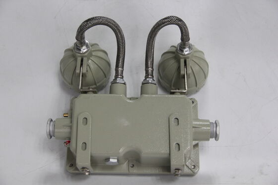 ATEX 2*3w Ip66 Outdoor LED Explosion Proof Charging Emergency Light Waterproof Double Spotlight Warehouse