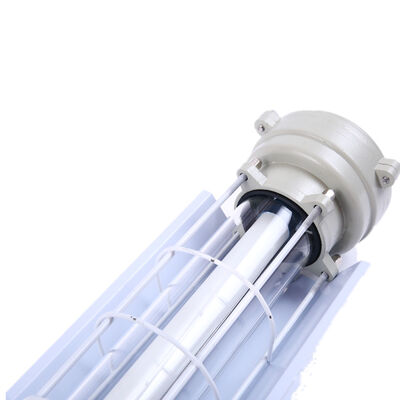 Beam Angle 120 to 140 Degrees Explosion Proof Fluorescent Light Whole Plastic GRP Lamp Luminous Efficiency 100lm per Watt