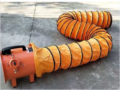 ATEX взрывостойкий осевой вентилятор из алюминиевого сплава для промышленной вентиляции