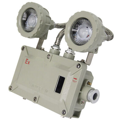 Factory Price High Quality IP66 Twin Spots Explosion Proof Emergency Light 2x3W 2*5W Emergency Led Light