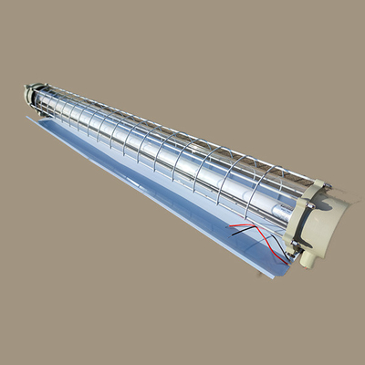 Взрывозащищенный люминесцентный светильник T8/T10 2x20W | Двухтрубная линейная лампа 2 фута/18"/12" для опасных зон