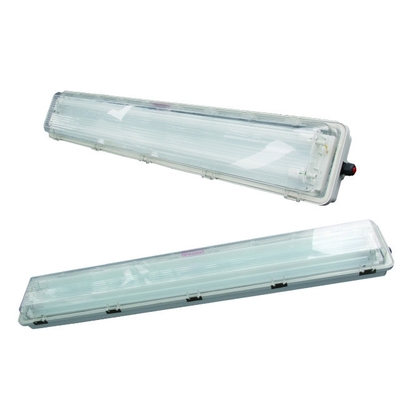 ATEx IP66 18w светодиодный взрывозащитный трубный свет 2x18W 3x18W сильное воздействие полный пластиковый люминесцентный свет