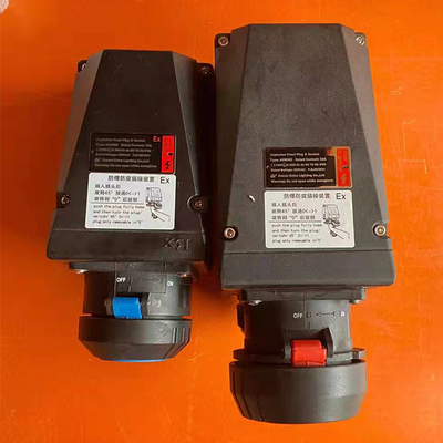 IP66 Противовзрывная розетка II 2G Ex Db IIC T6 Gb II 2D Ex Tb IIIC T80°C Db