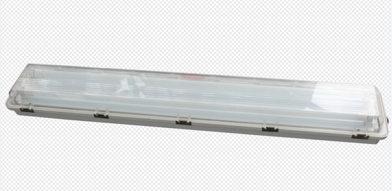IP66 Водостойкий Атекс Led Explosion Proof Tube Light Fixture Материал GRP Флуоресцентный свет для взрывоопасных условий