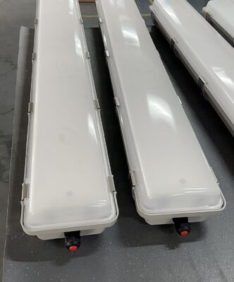 IECEx ATEX Зона 1 Зона 2 Сертифицированный IP66 10W 18W 36W Взрывозащищенный светодиодный линейный свет с аварийной батареей