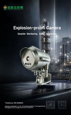 Взрывозащитная камера видеонаблюдения для нефтегазовой и химической промышленности 1/21